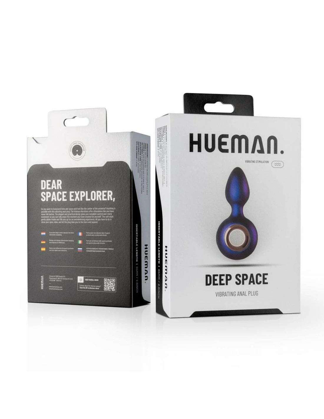 HUEMAN. Hueman Deep Space Vibrerende Anaal Plug - Afbeelding 6