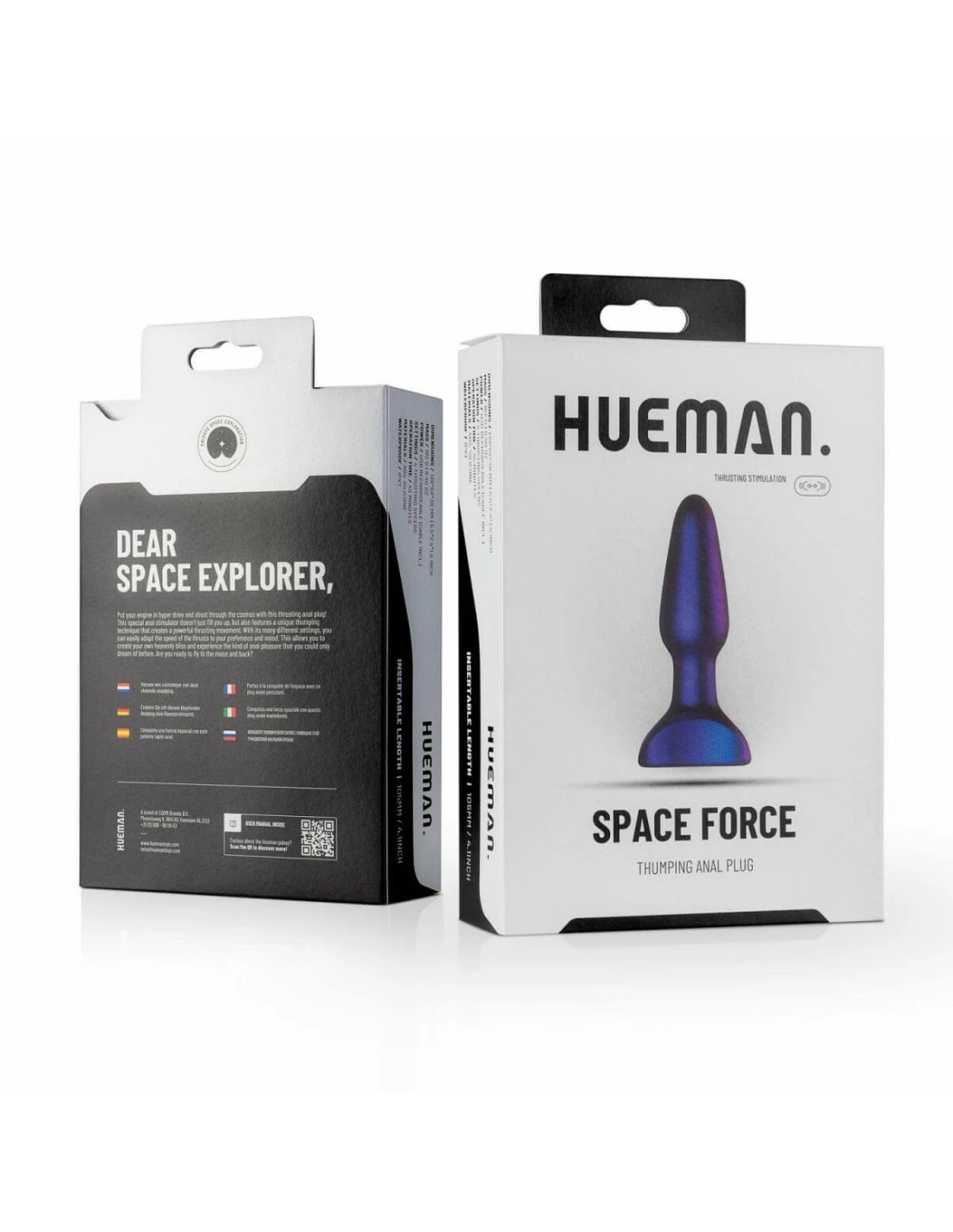 HUEMAN. Hueman Space Force Vibrerende Buttplug - Afbeelding 7
