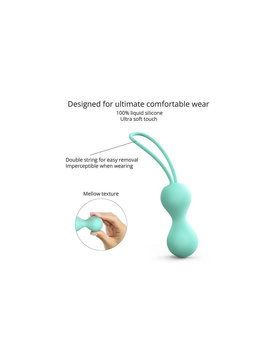 Love To Love Joia Kegel Ball Mint - Afbeelding 3