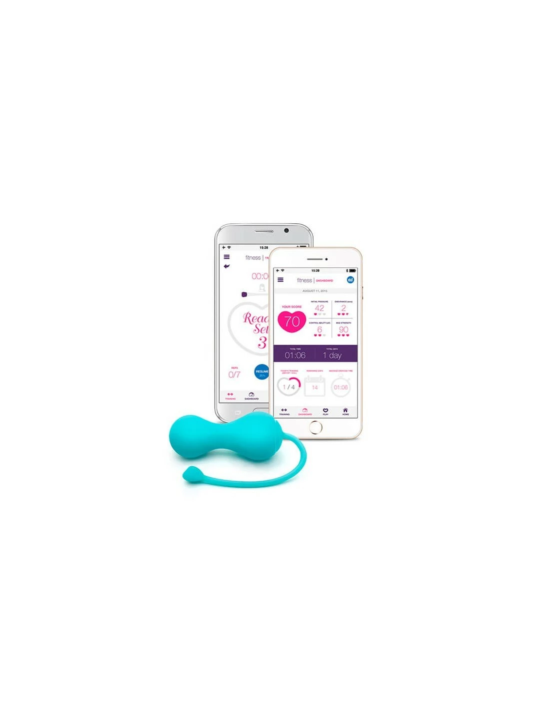 LoveLife Krush App Connected Bluetooth Kegel Turquoise