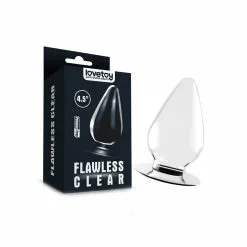 Lovetoy Flawless Clear Anal Plug 11.5 Cm