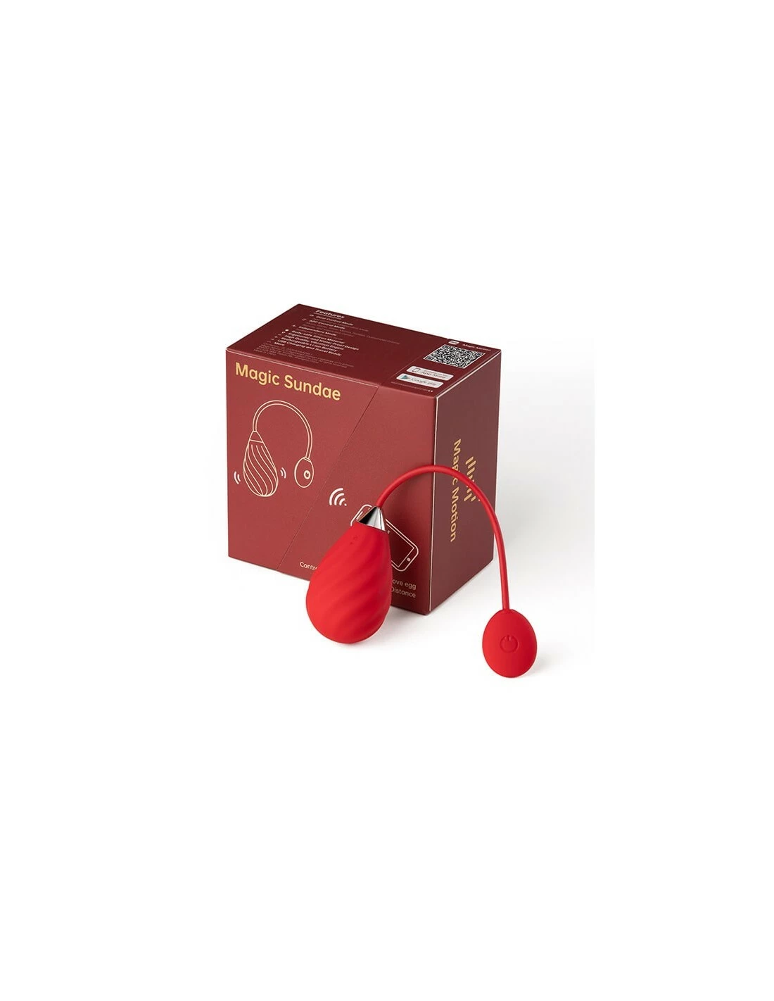 Magic Motion Magic Sundae App Controlled Love Egg - Afbeelding 5