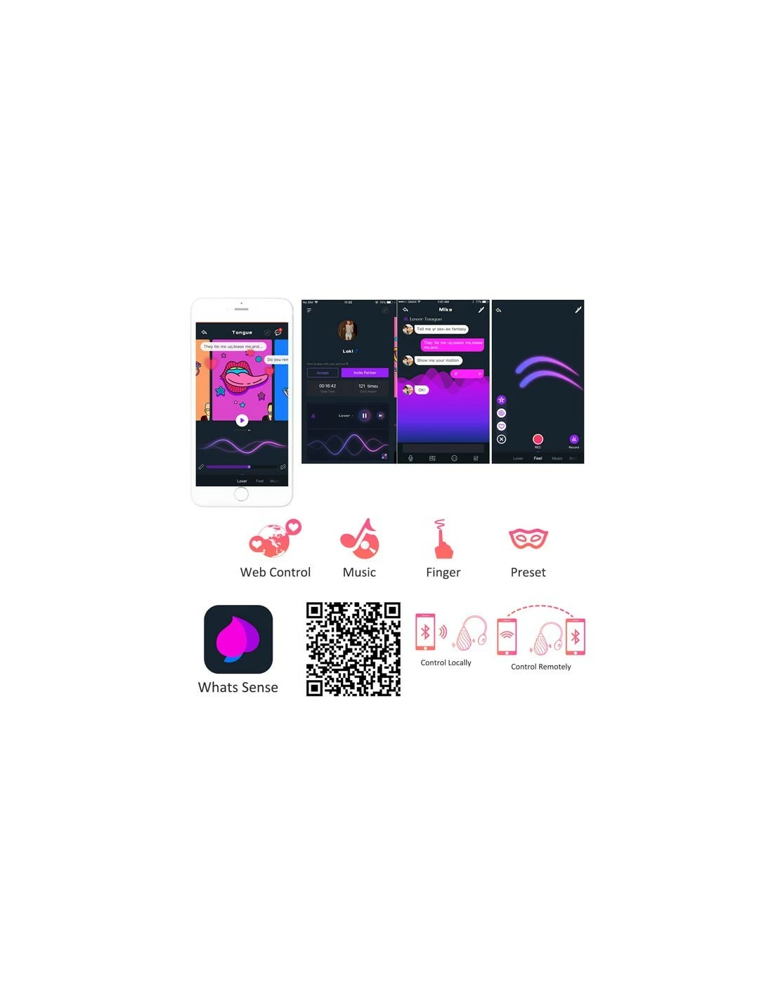 Magic Motion Magic Sundae App Controlled Love Egg - Afbeelding 7