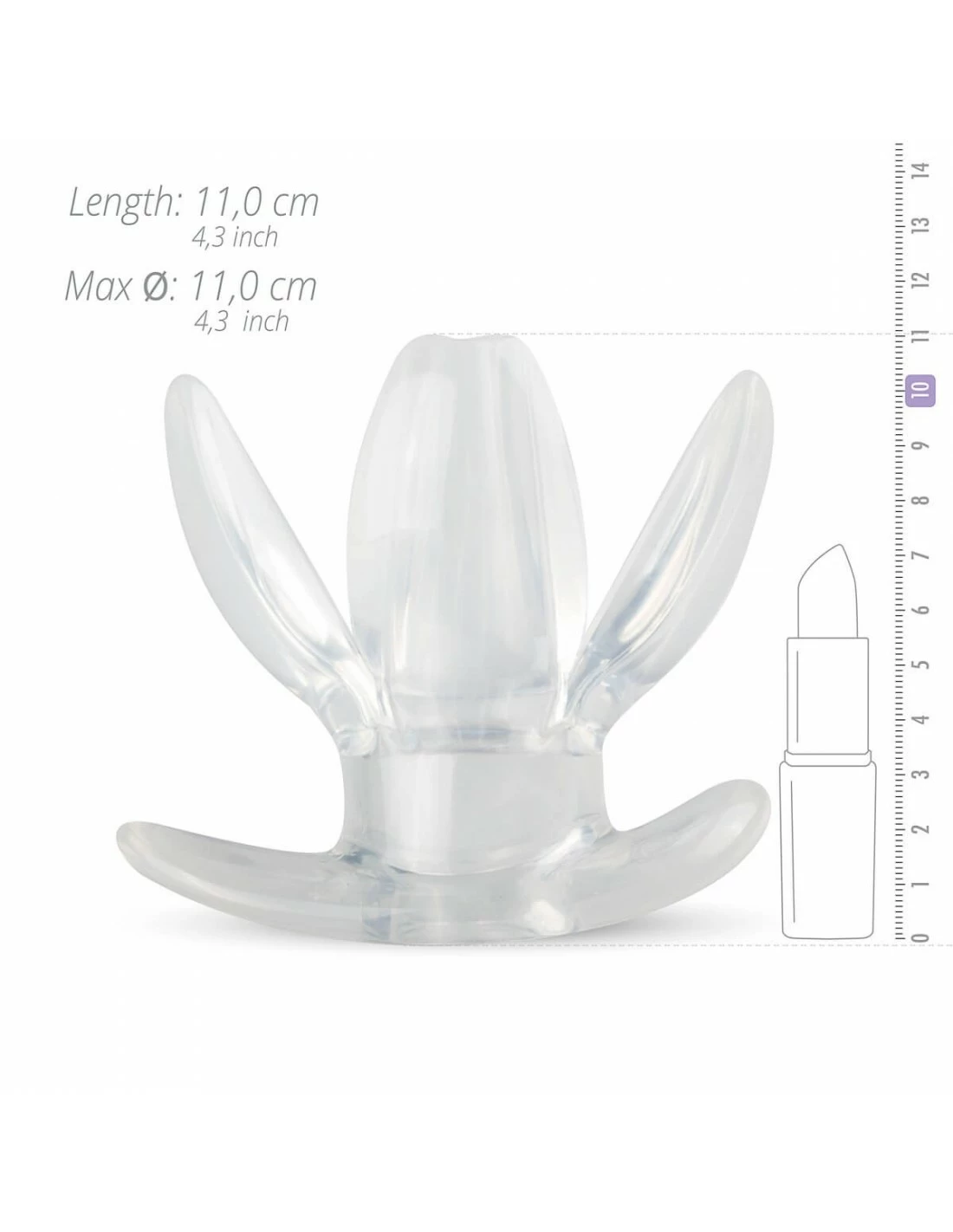 Master Series Clawed Holle XL Buttplug - Afbeelding 3