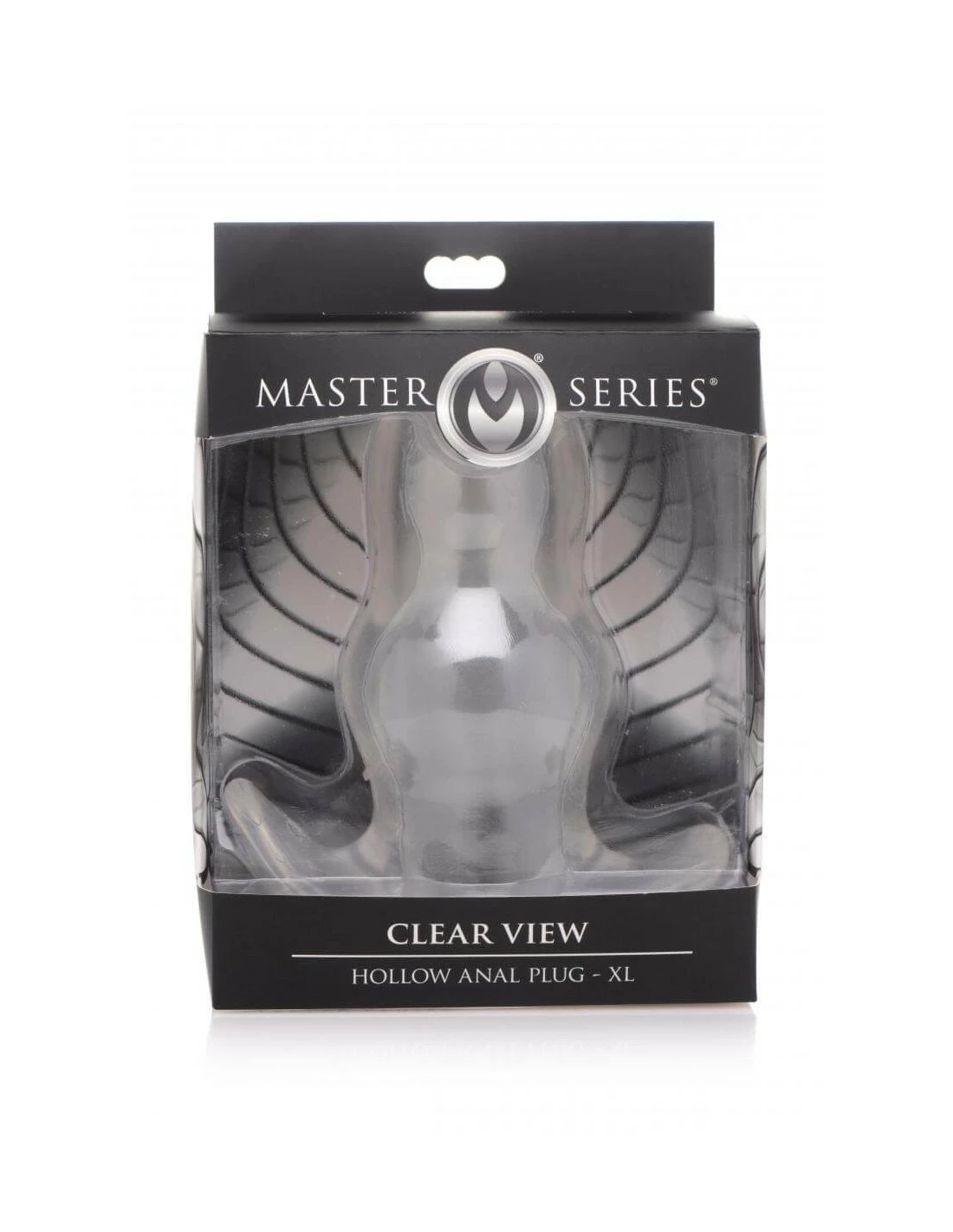 Master Series Clear View Holle Anaalplug XL - Afbeelding 4