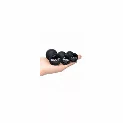 Master Series Dirty Words Silicone Anal Plug Set