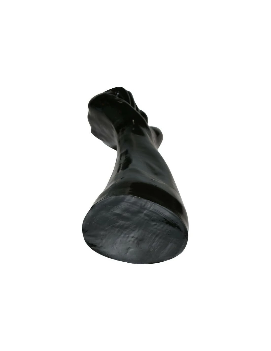 Master Series Rechtopstaande Vuist Uit Zwart PVC - Afbeelding 3