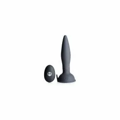 Master Series Turbo Ass Spinner Silicone Anal Plug With Remote Control