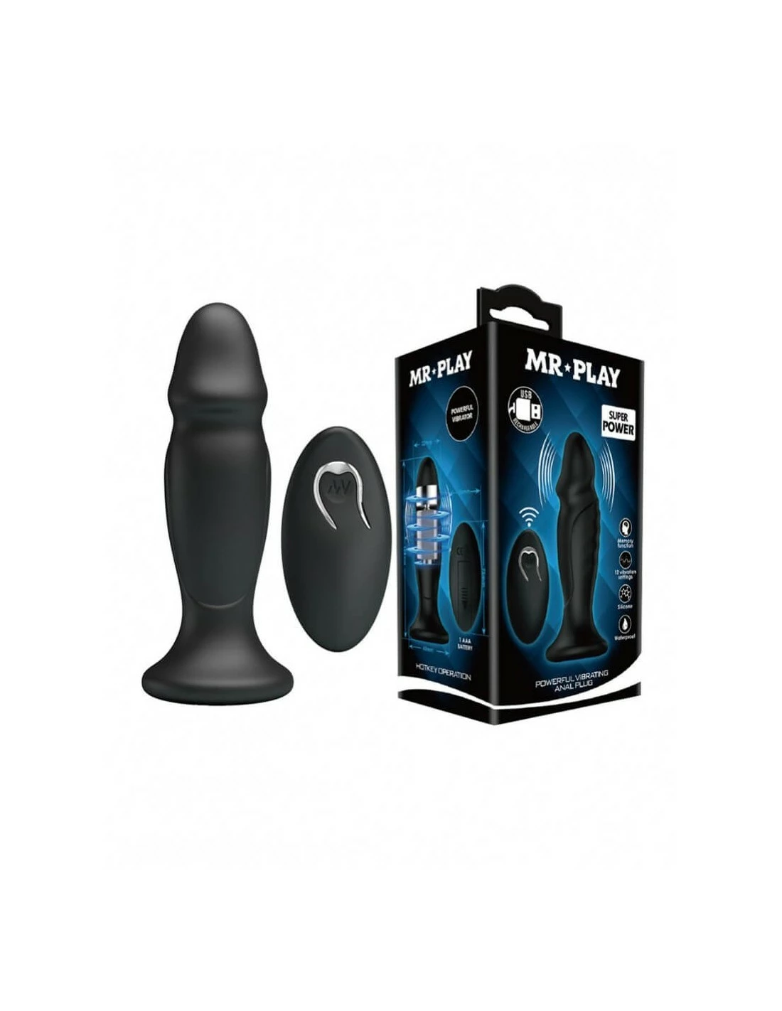 Mr. Play Krachtige Anale Plug