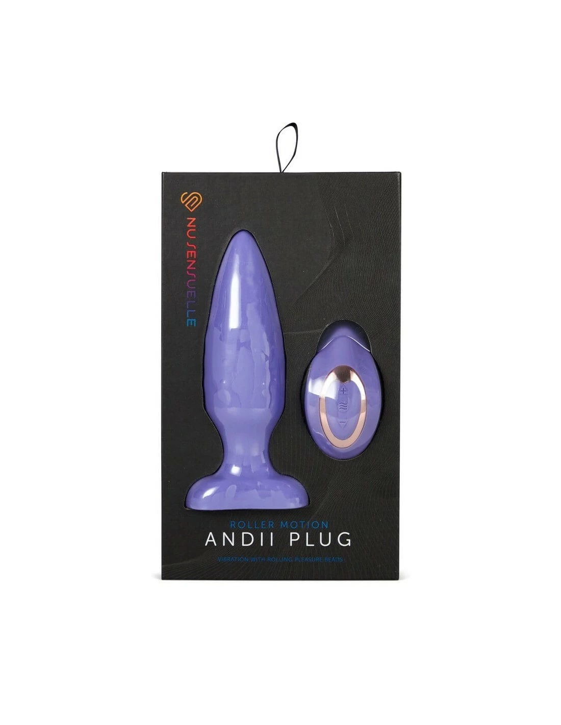 Nu Sensuelle Andii Roller Motion Plug Purple - Afbeelding 3