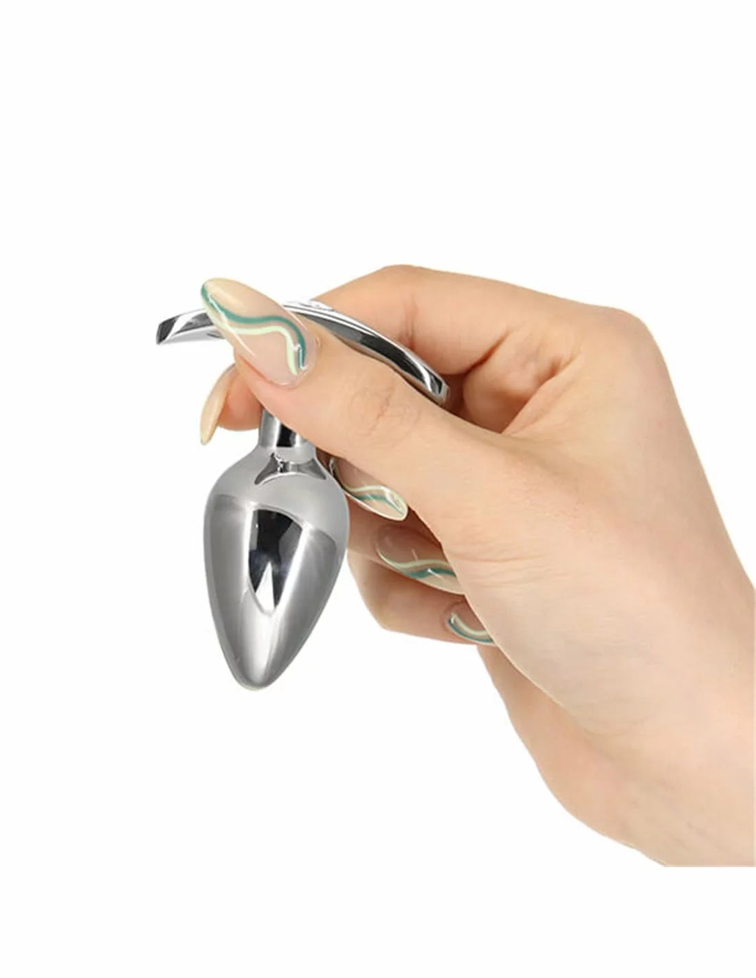 Pillow Talk Sneaky Stainless Steel Butt Plug With Swarovski Crystal - Afbeelding 3