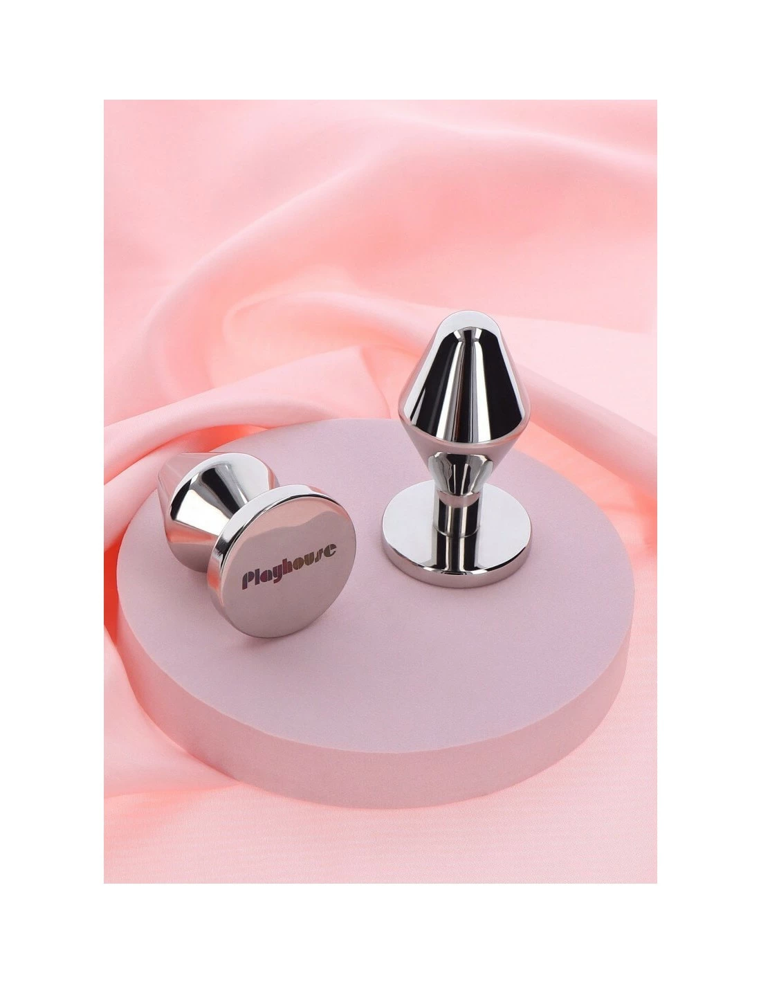 White Label Playhouse Massive Steel Butt Plug M - Afbeelding 3