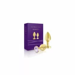 Rianne S Booty Plug Luxury Set 2x Gold