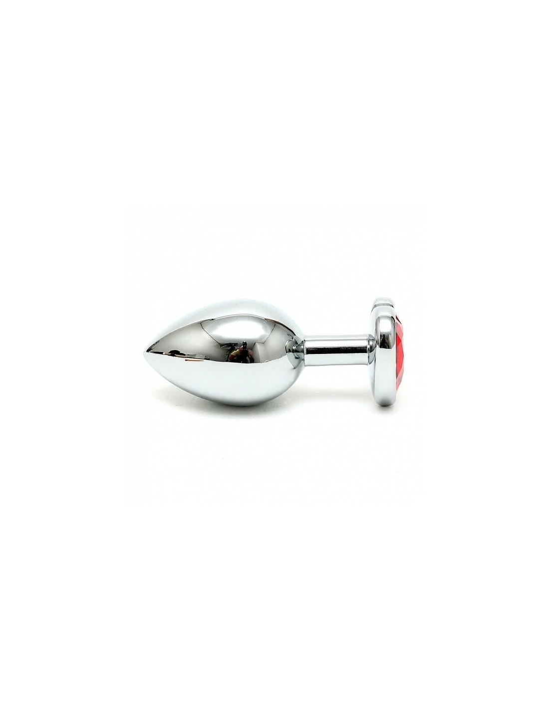 Rimba Buttplug Klein Met Een Rood Kristallen Hart - Afbeelding 2