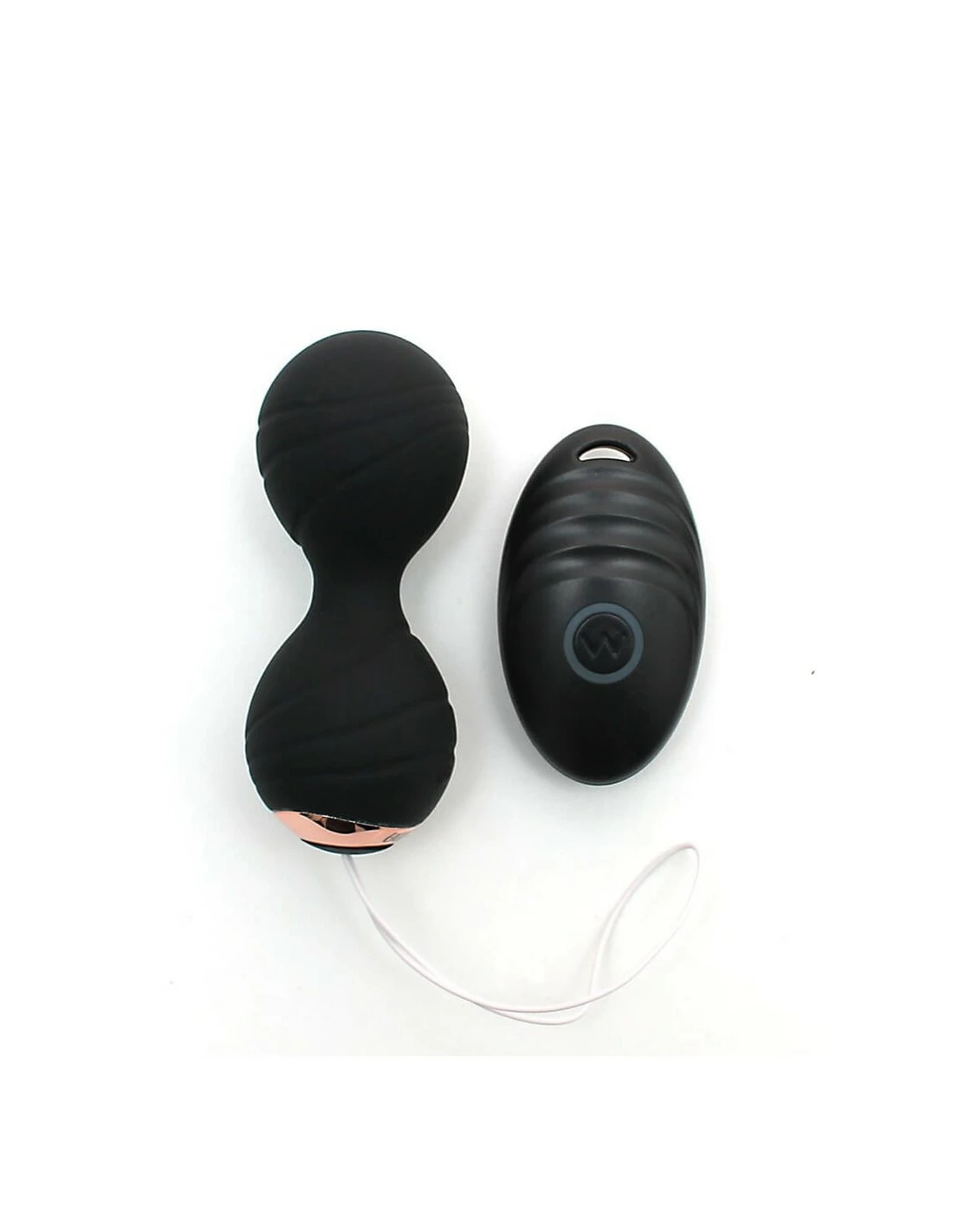 Rimba Cannes Vibrating Balls Black