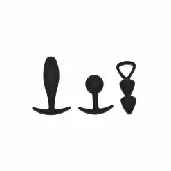 Rimba Toys Basel Set Of Butt Plugs Maat S Zwart