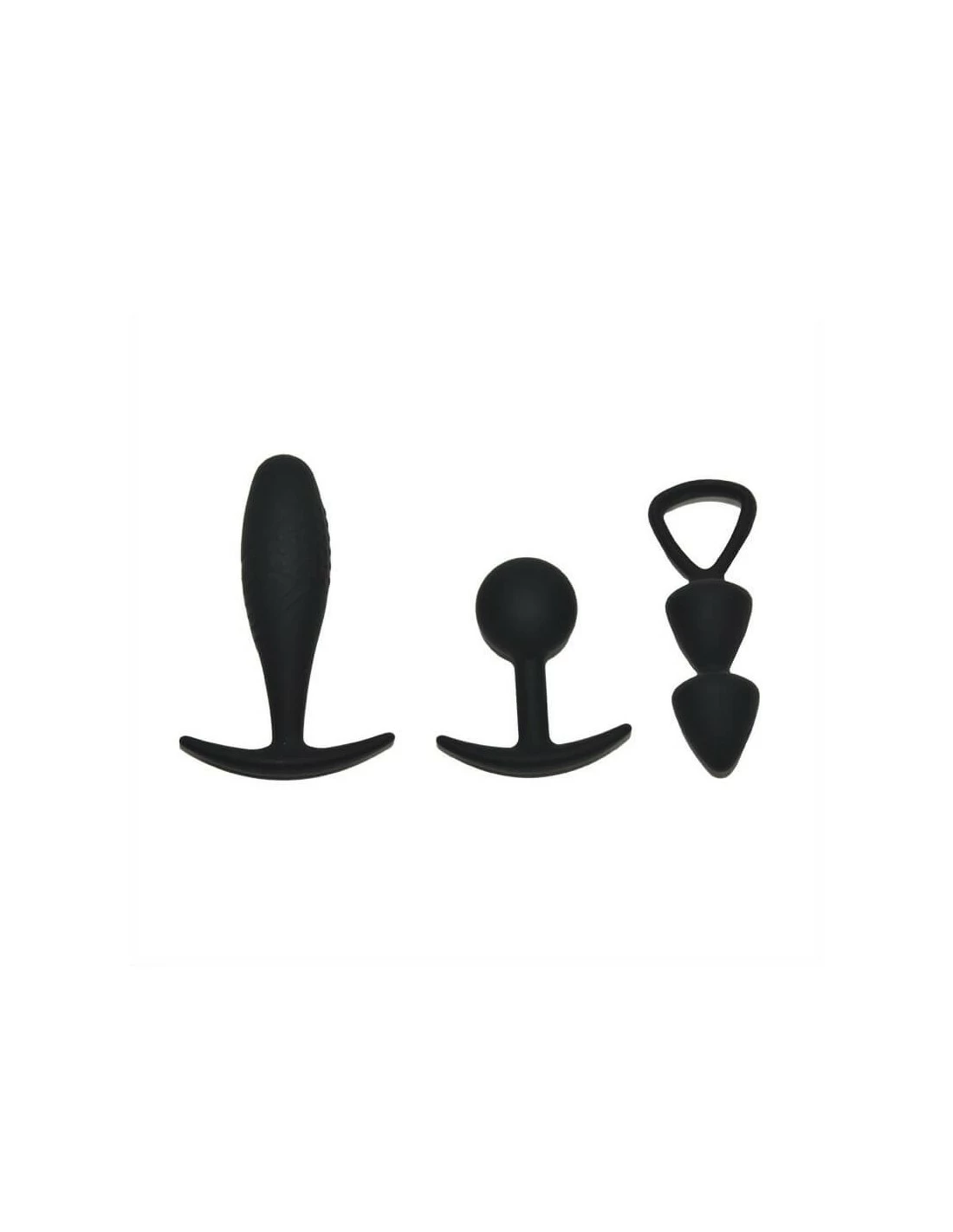 Rimba Toys Basel Set Of Butt Plugs Maat S Zwart