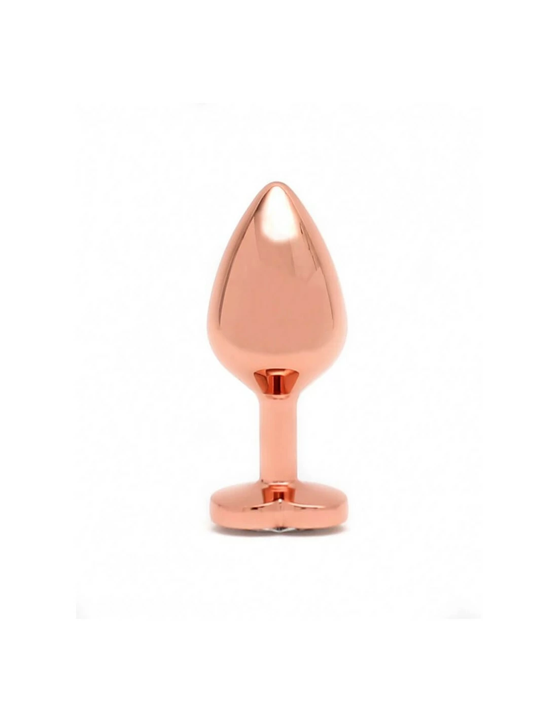 Rimba Toys Pisa Heart Shaped Butt Plug Rose Gold - Afbeelding 3