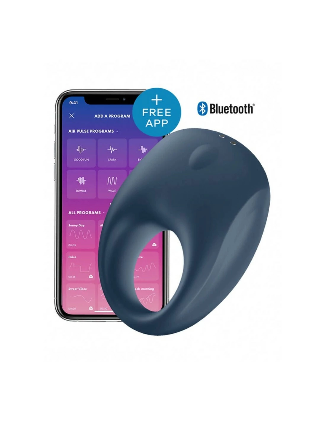 Satisfyer Strong One Cockring App Controlled - Afbeelding 5