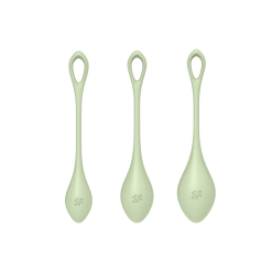 Satisfyer Yoni Power 2 Kegel Balls Set Green