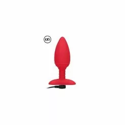 Shots Toys Shotstoys Elegance Heating Anal Butt Plug Glow Red