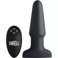 Swell Opblaasbare En Vibrerende Buttplug