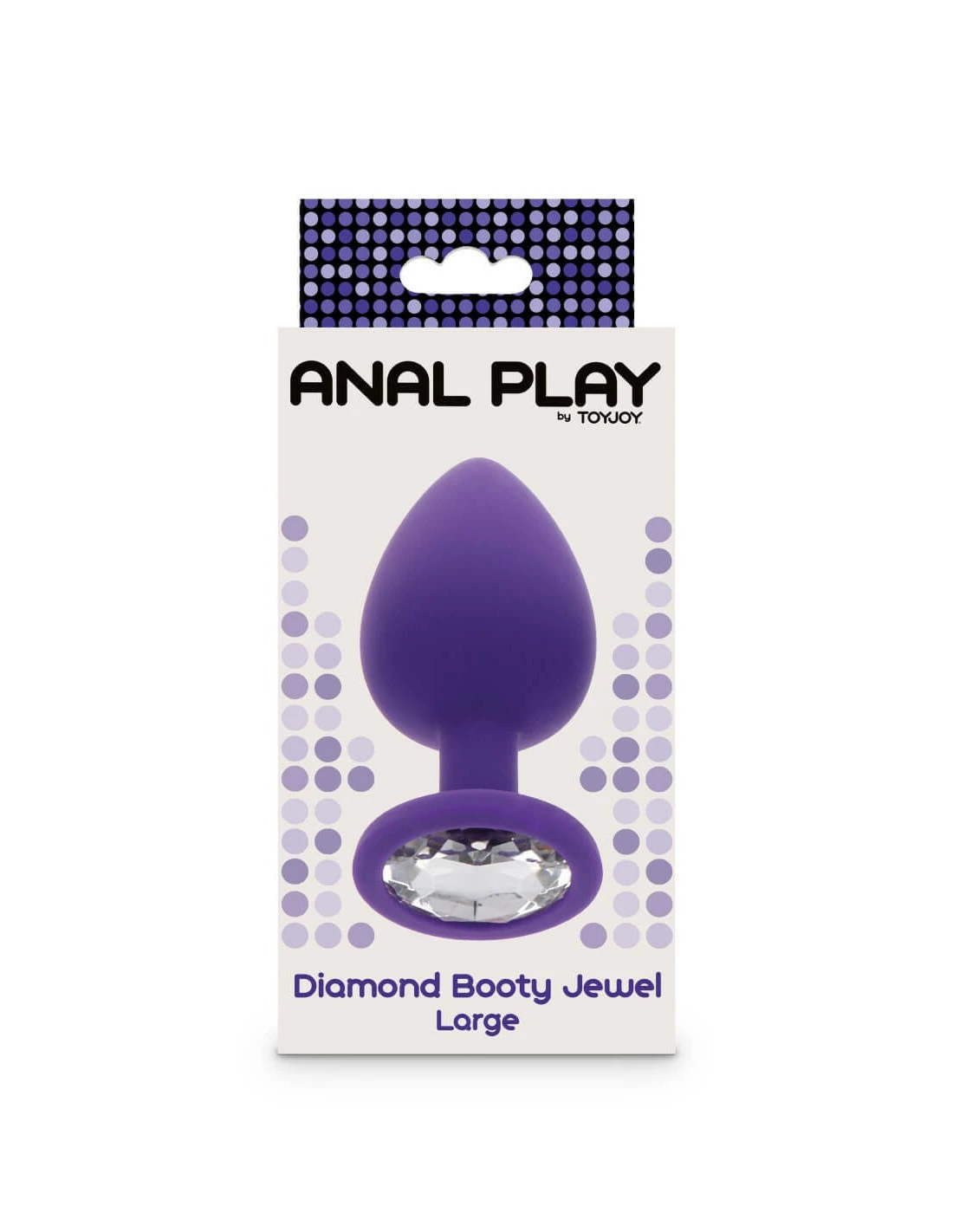 Toyjoy Diamond Booty Jewel Large Purple - Afbeelding 5