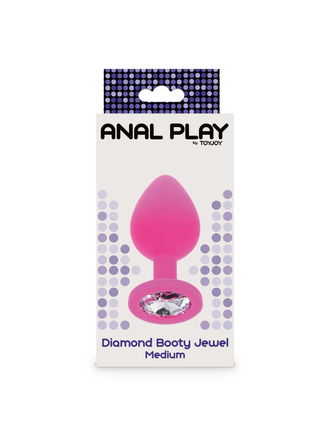 Toyjoy Diamond Booty Jewel Medium Pink - Afbeelding 5