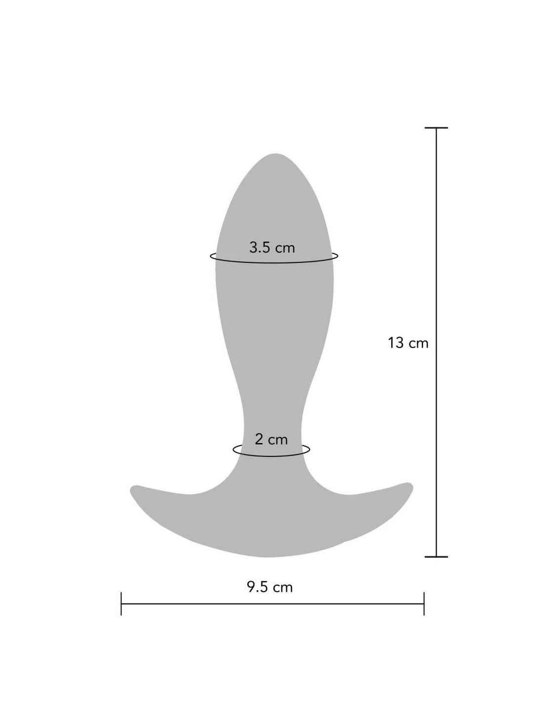 Toyjoy The Brave Vibrating Anal Plug - Afbeelding 6