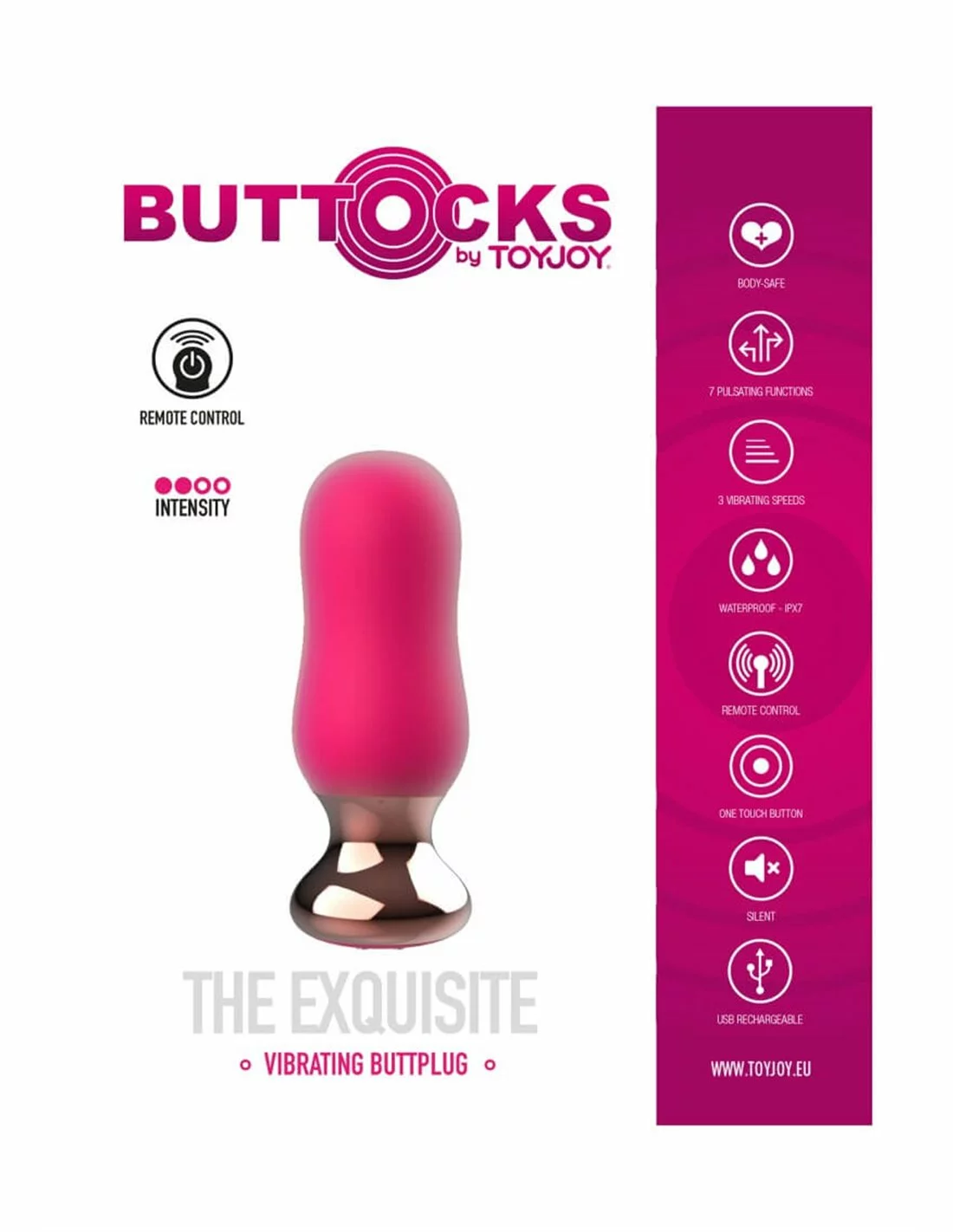 Toyjoy The Exquisite Butt Plug - Afbeelding 5