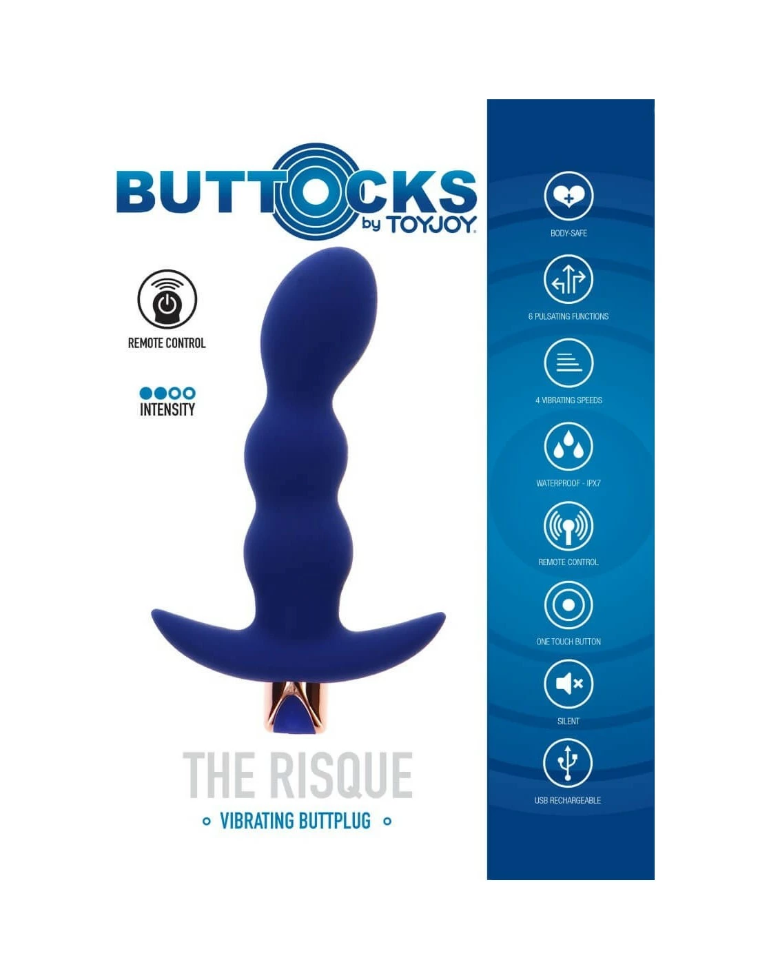 Toyjoy The Risque Buttplug - Afbeelding 3