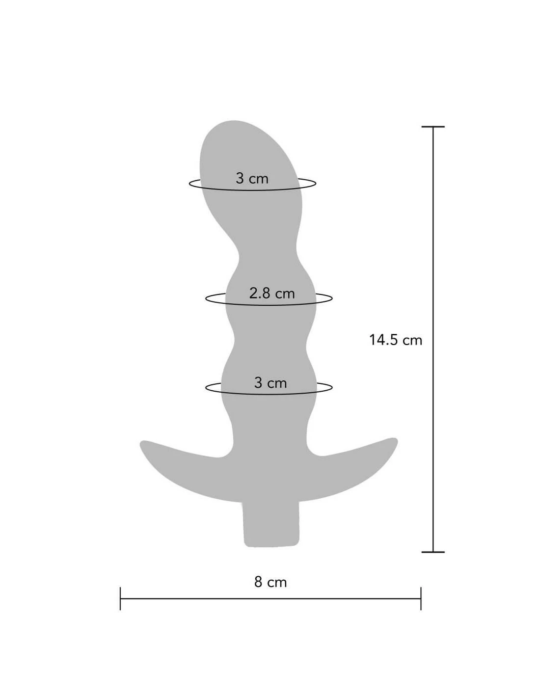 Toyjoy The Risque Buttplug - Afbeelding 4