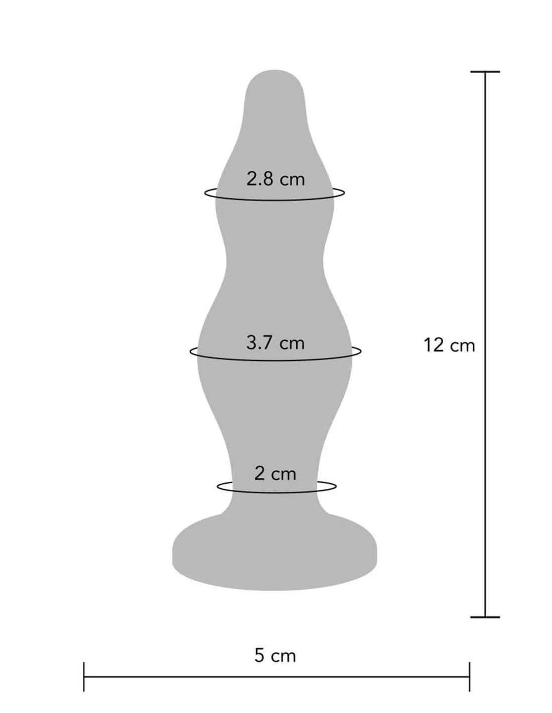 Toyjoy The Striker Buttplug - Afbeelding 3